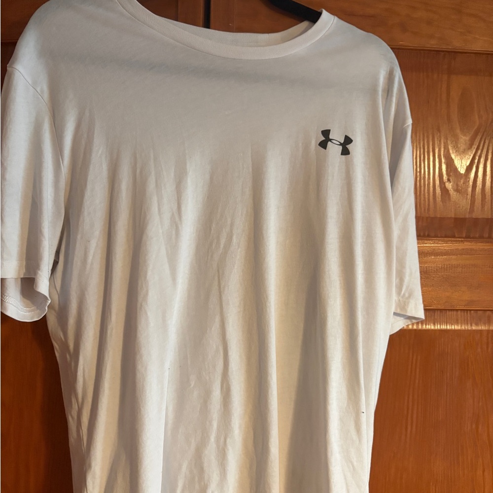 Under Armour Men's White T-Shirt